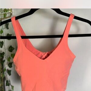 lululemon athletica Coral Crop Top